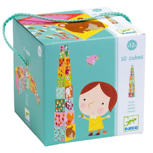 Forest - Blocks for Infants - 10 Blokken