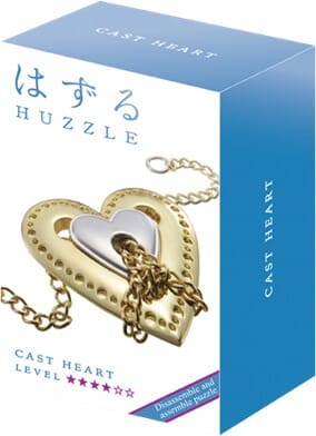 Huzzle Cast Puzzle - Heart (4)