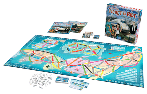 Japan + Italy - Ticket to Ride Uitbreiding