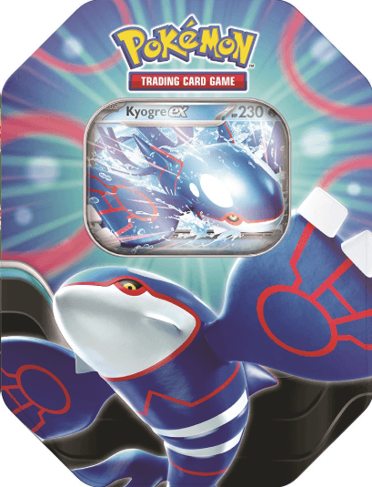 Kyogre ex - Azure Legends Tin