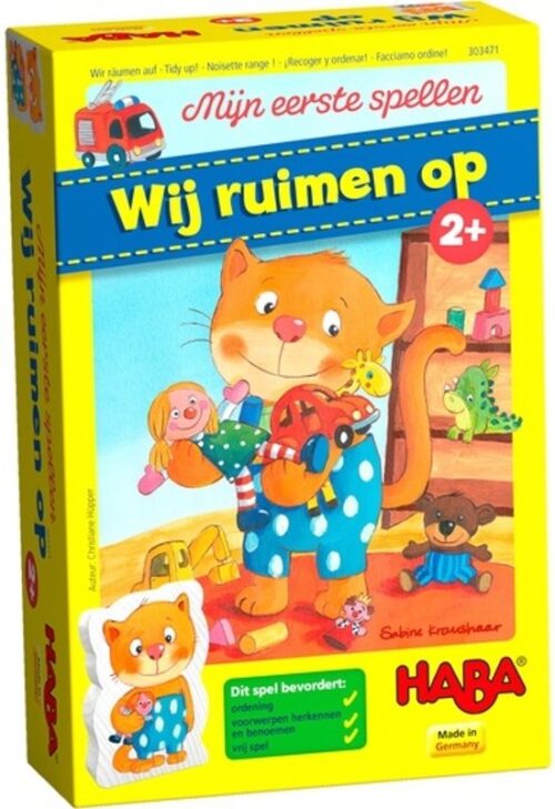 Mijn Eerste Spellen: Wij Ruimen op