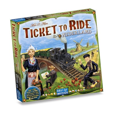 Nederland (Map Collection #4) - Ticket to Ride Uitbreiding