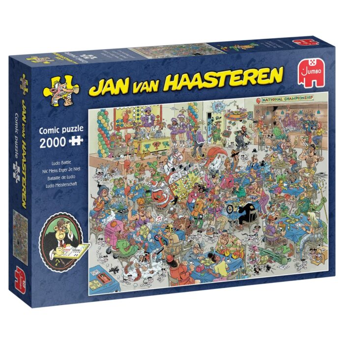 NK Mens Erger Je Niet - Jan van Haasteren - 2000 stukken puzzel