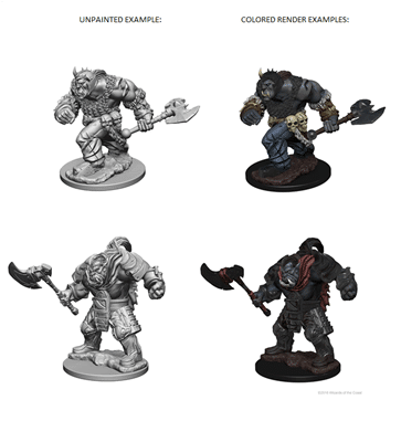 Orcs - Unpainted D&D Miniatures