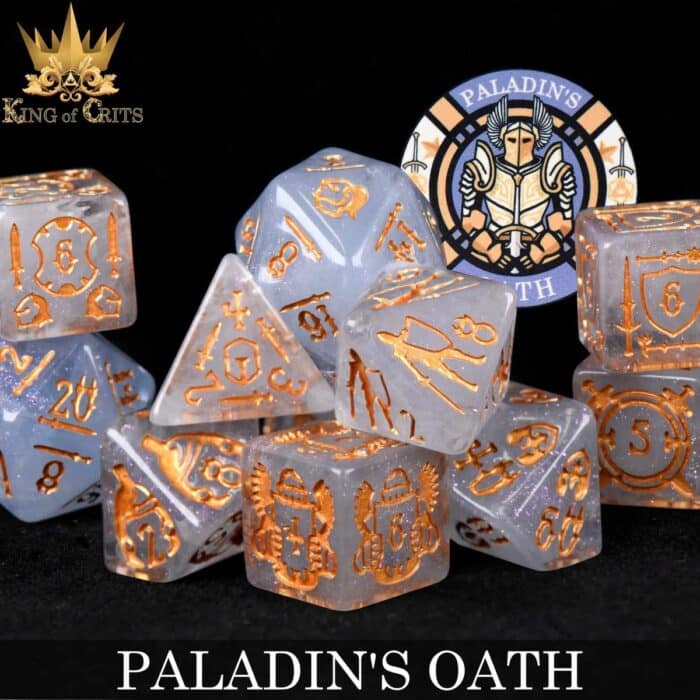 Paladin's Oath - Dice set - 11 stuks