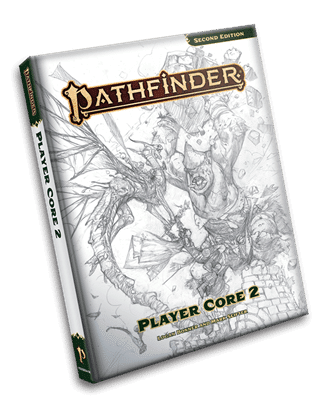 Player Core 2 - Sketch Cover Edition - Pathfinder 2nd Edition