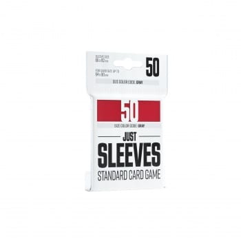 Red Just Sleeves - Standard Size - 50 stuks