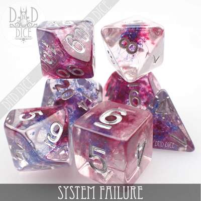 System Failure - Dice set - 7 stuks