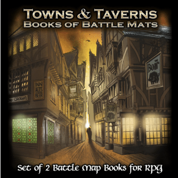 Towns & Taverns - Books of Battle Mats