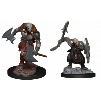 Warforged Barbarian - D&D Unpainted Miniatures