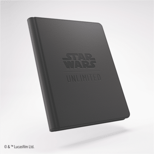 Black - Zip-Up Album 18 pocket - Star Wars Unlimited Binder